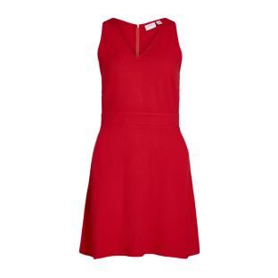 Robe Rouge Femme Vila Viliane pas cher