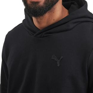 Sweat Noir Homme Puma Embroidery vue 0