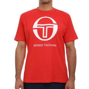 T-shirt Rouge Homme Sergio Tacchini Stadium pas cher