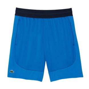 Short de Sport Bleu Homme Lacoste Players Ultra Dry vue 0