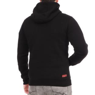 Sweat à Capuche Noir Homme Supreme Grip Lenny vue 2