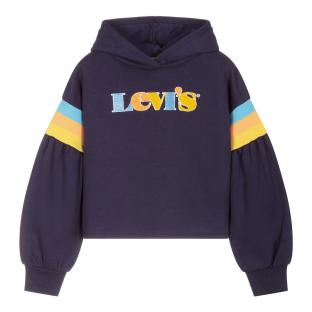 Sweat à Capuche Marine Fille Levi's 4ED500 vue 0