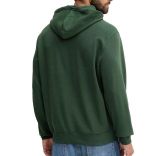 Sweat à Capuche Vert Homme Calvin Klein Jeans 350terry Micro Badge vue 2