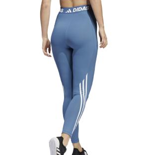 Legging Bleu Femme Adidas Tight vue 2