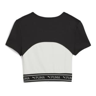 T-Shirt Noir Femme Puma Strong Baby vue 0