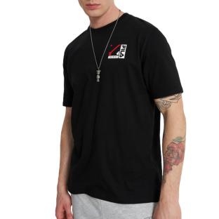 T-shirt Noir Homme Fila Graphic pas cher
