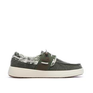 Zapatos náuticos verdes para hombre TBS Geo ver 0
