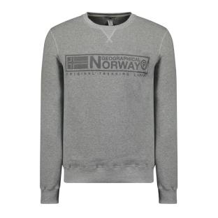 Sweat Gris Homme Geographical Norway Gantoines pas cher