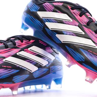 Chaussures de Foot Noir/Rose/Bleu Adidas Copa Pure 2 Elite FG vue 0
