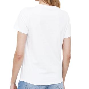 T-shirt Blanc Femme Pepe jeans Wendy vue 2