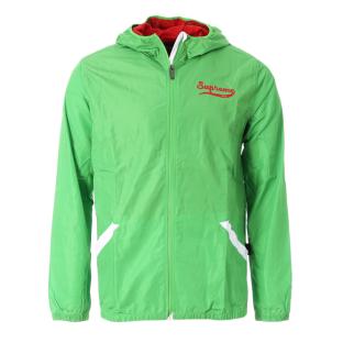 Veste Coupe-Vent Vert Homme Supreme Grip Treeko pas cher