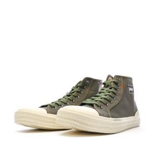 Baskets Kaki Homme Schott William vue 6