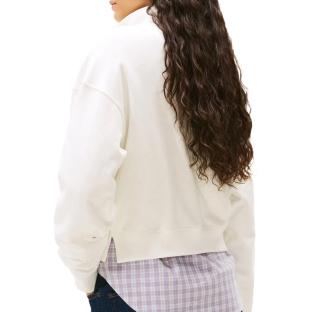 Sweat Blanc Femme Tommy Hilfiger Bxy vue 2