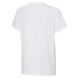 T-shirt Blanc Garçon Puma Essential vue 2