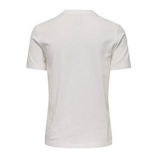 T-shirt Blanc Femme Only Rosemary vue 2