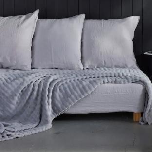 Plaid Gris XL Today 130x180cm vue 0