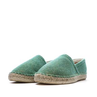 Espadrilles Vertes Foncés Femme Pare Gabia Anitz vue 0