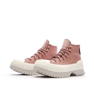 Baskets Roses Femme Converse All Star Lugged vue 5