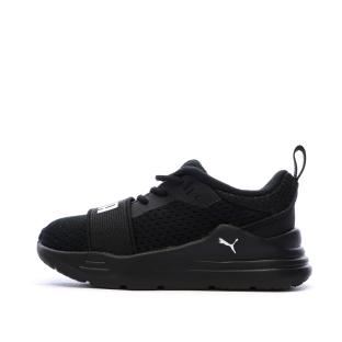 Baskets Noir Garçon Puma Puma Wired Run pas cher