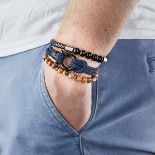 Bracelet Marron/Acier Homme Geographical Norway 315058 vue 2