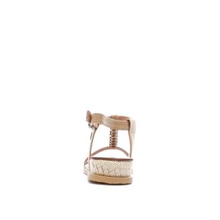 Sandales Taupe Femme Chattawak SARA vue 3