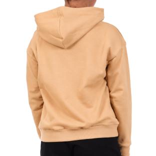 Sweat Beige Femme Puma Emboridery Comfo vue 0