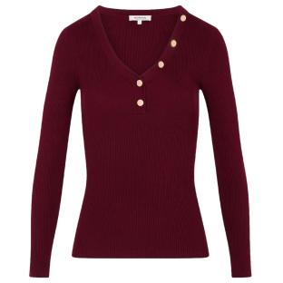 Pull Bordeaux Femme Morgan MBANBIN vue 0