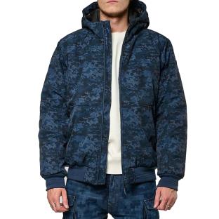Blouson Bleu/Marine Homme Kaporal ROYER pas cher