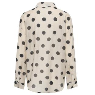 Camisa de lunares beige para mujer JDY Fay ver 0