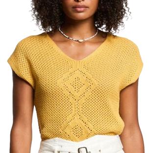 Pull Jaune Femme Morgan Mouni pas cher