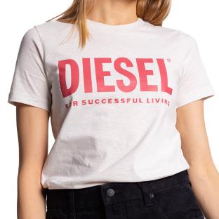 T-shirt Blanc Femme Diesel Sily pas cher