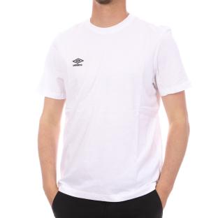 T-shirt Blanc Homme Umbro SB Net logo pas cher