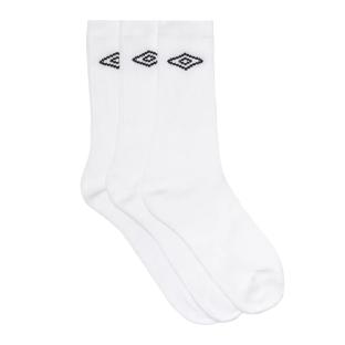 x3 Paires Chaussettes Blanc Homme Umbro Tennis pas cher