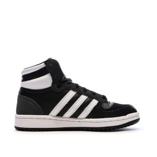 Baskets Noir/Blanc Garçon Adidas Top Ten vue 2
