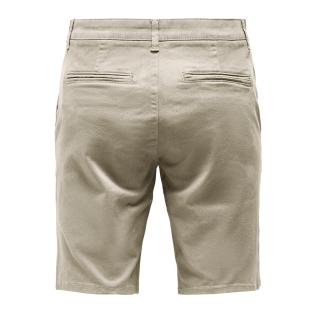 Short Chino Écru Homme ONLY & SONS 22026607 vue 2