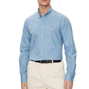 Chemise Bleu Clair Homme Tommy Hilfiger MW0MW29969 pas cher