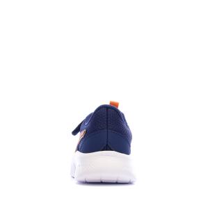 Puma Flexfocus Sneaker in Marineblau/Orange für Jungen Ansicht 0