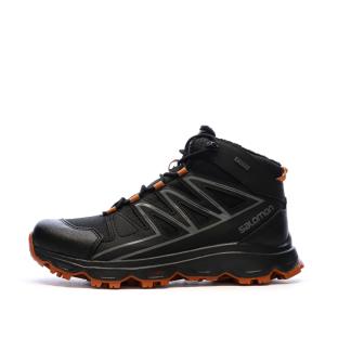 Chaussures de Randonnée Apres Ski Noir/Orange Homme Salomon Shoes Cruzano 3 Mid Gtx pas cher
