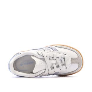 Baskets Grise/Blanches Bébé Adidas Samba Og vue 0