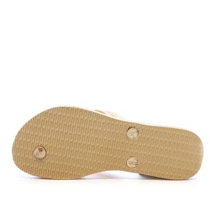 Tongs Dorées Femme Havaianas Hav. Elegance vue 2