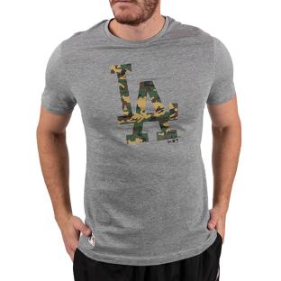 T-shirt Gris Homme New Era LA Dodgers pas cher