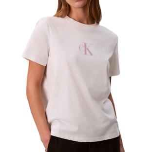 T-Shirt Blanc Femme Calvin Klein Jeans LV047E804G vue 0