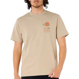 T-Shirt Beige Homme Rip Curl Cody Welsh pas cher