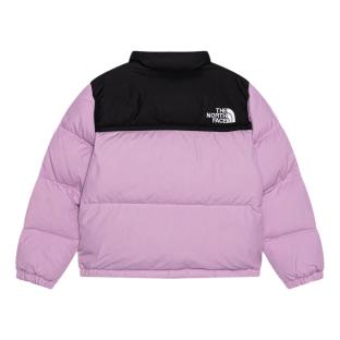 Doudoune Mauve/Noire Fille The North Face Kid 96 Nuptse vue 2