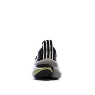 Baskets Noires/Grises Homme Adidas Alphaboost vue 3