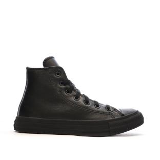 Baskets Noires Homme Converse Black Mono vue 0