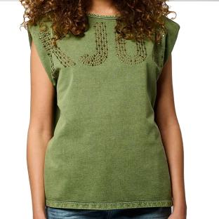T-Shirt Kaki Femme Kaporal VOLVE pas cher