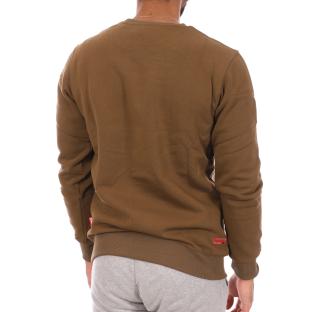 Sweat Marron Homme Supreme Grip Framm vue 2