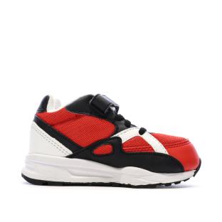 Baskets Noir/Rouge Garçon Le Coq Sportif Lcs R850 Inf vue 0
