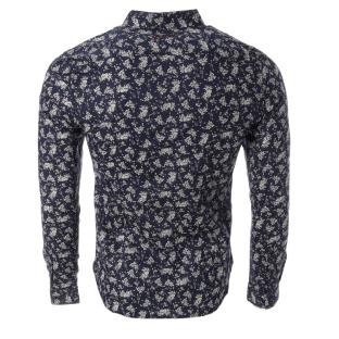Chemises Marine/Blanc à Motifs Homme Teddy Smith Carton vue 2